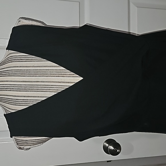 DONNA KARAN NEW YORK WOMEN Sheather Plisse Dress Size 12 - Picture 3 of 15